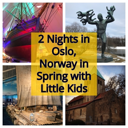 2 Nights in Oslo, Norway in Spring with Little Kids | www.carriereedtravels.com