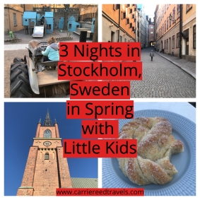 3 Nights in Stockholm, Sweden in Spring with Little Kids | www.carriereedtravels.com